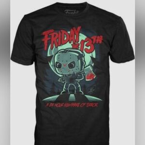Funko Pop Friday the 13th horror collectible tshirt